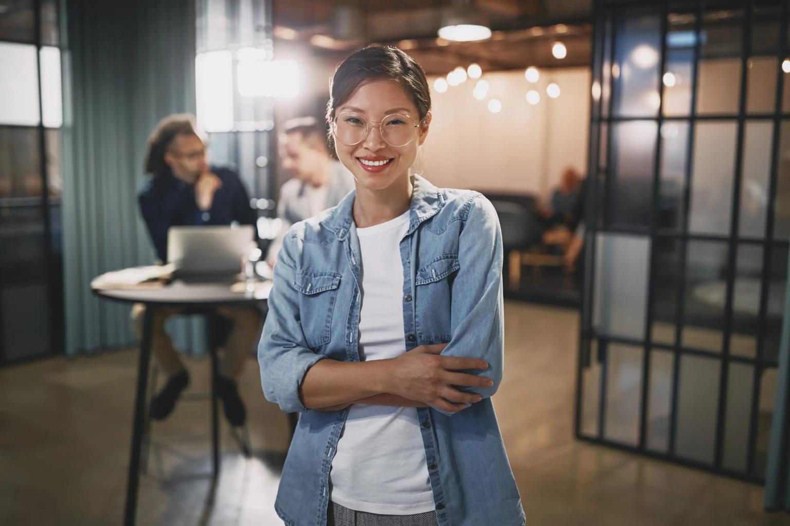 Young Southeast Asian professional woman